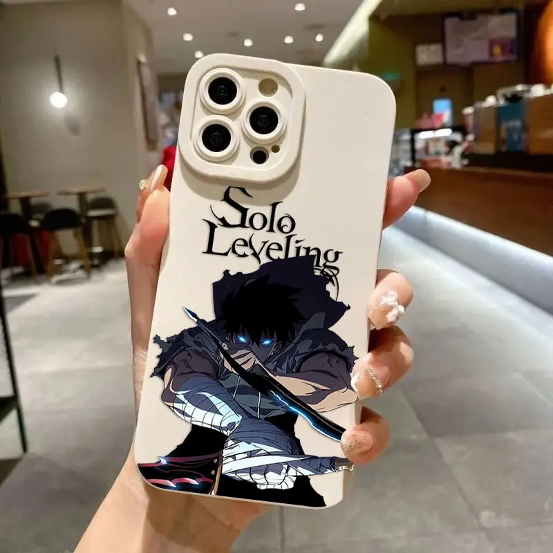 Elevate your style with the Anime Solo Leveling Phone Case - a sleek and protective cover that showcases your love