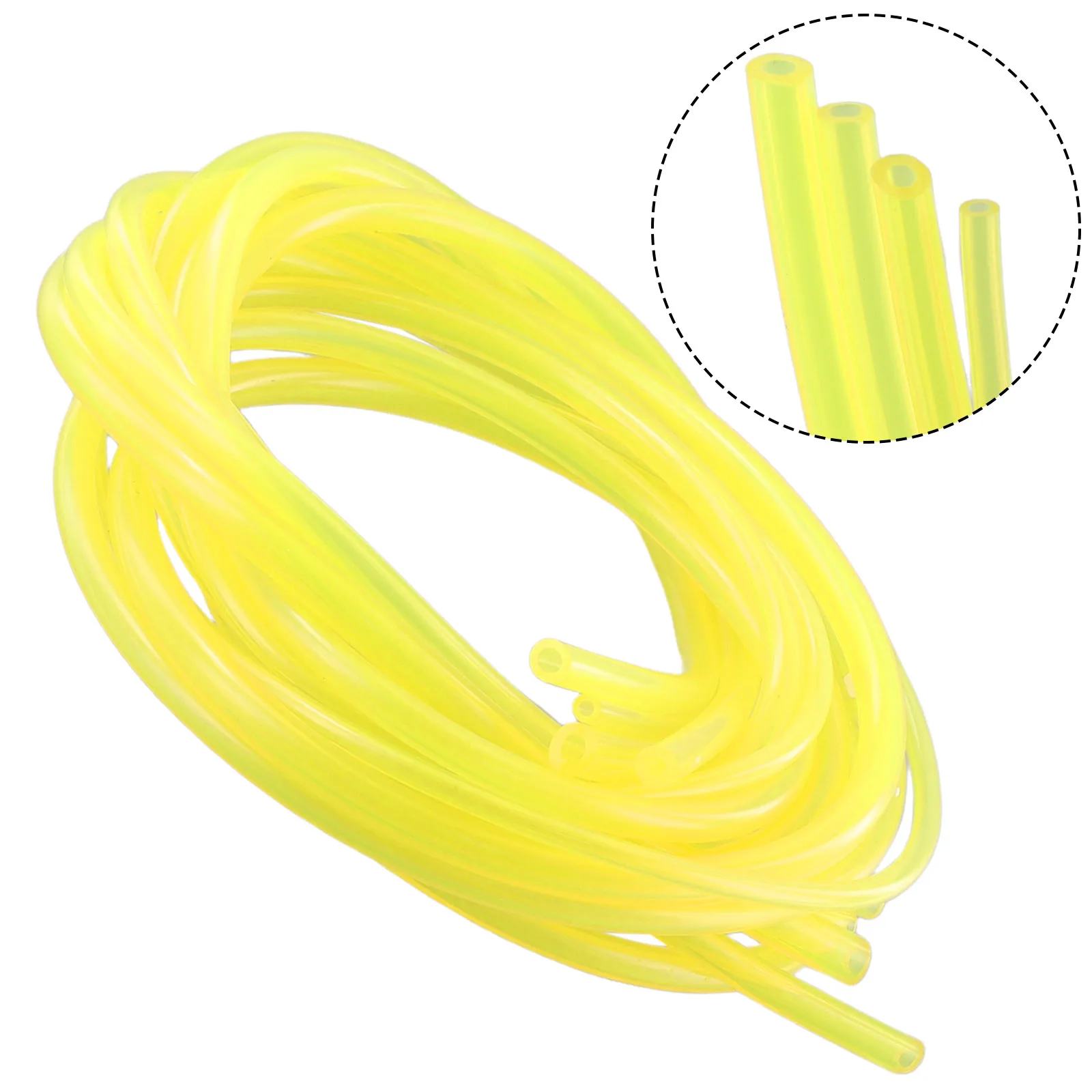 4 PCS 4 Sizes Fuel Gas Hose String Tube Petrol Pipe For Trimmer Chainsaw Blower Hoses Garden Power Tool Accessories Replacement
