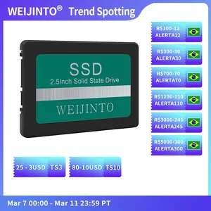 WEIJINTO SSD 360 Гб SATA3 2,5 дюйма 60 ГБ 120 ГБ 240 ГБ 128 ГБ 256 ГБ 480 ГБ 512 ГБ 960 ГБ ТБ жесткий диск HD HDD для настольного ноутбука