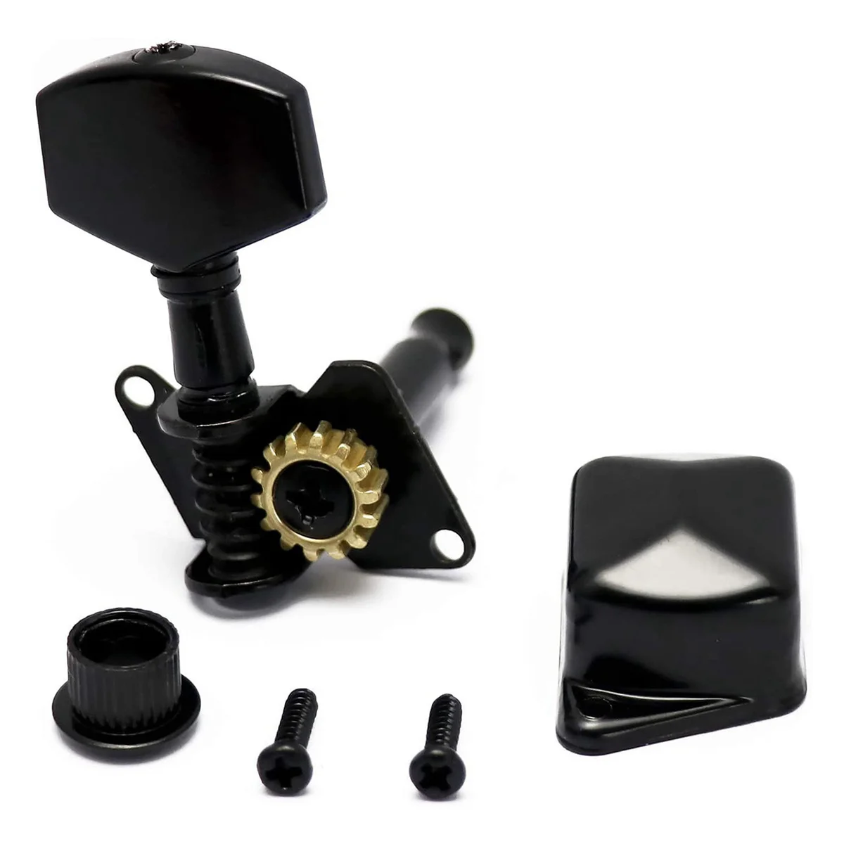 BAAU 24Pcs String Tuning Pegs Machine Heads Tuners Right Hand Electric Acoustic Guitar Parts Replacement