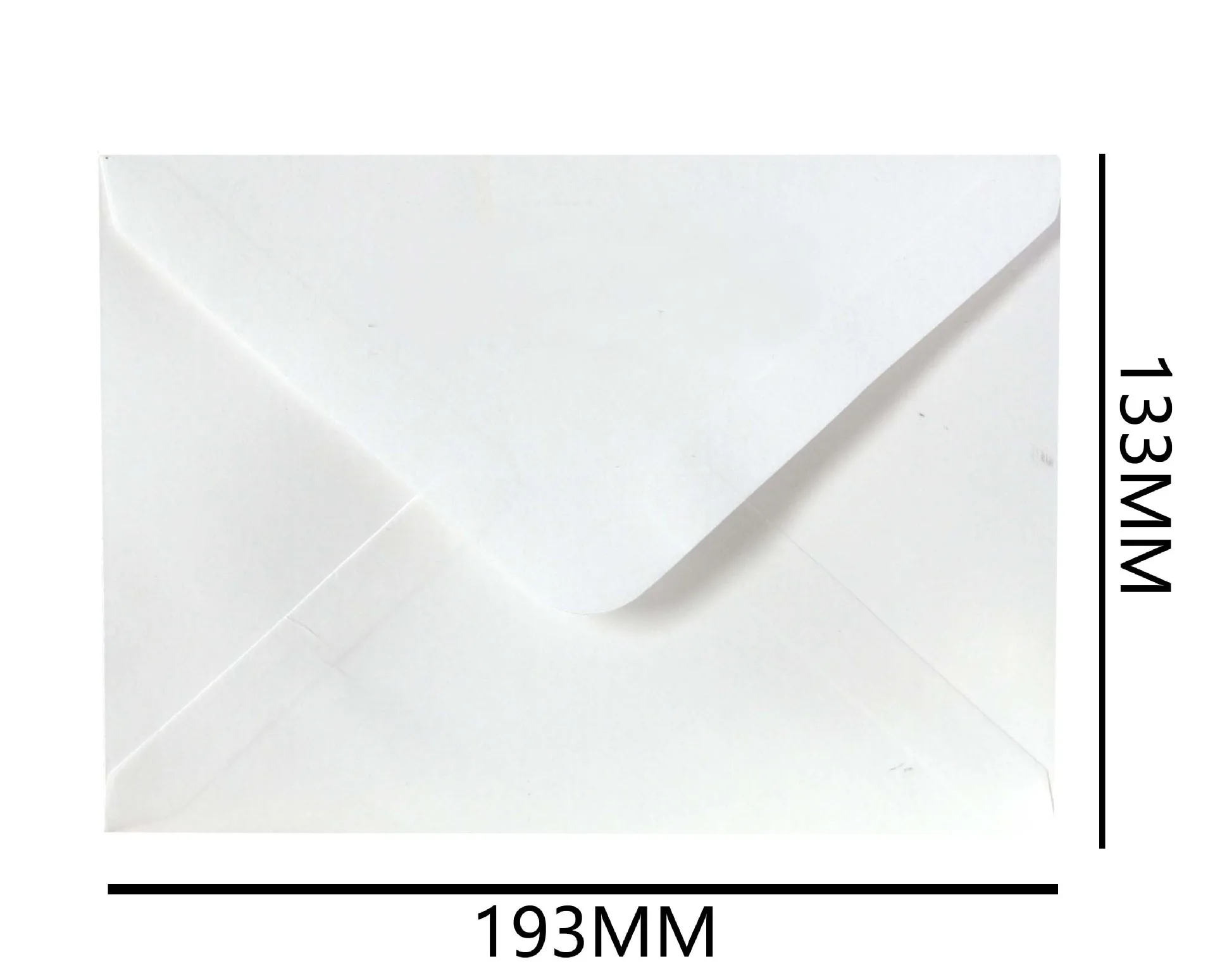 Kraft paper envelope, 50 pieces per pack, 19.3 * 13.3cm, card, invitation letter envelope, postcard invitation letter