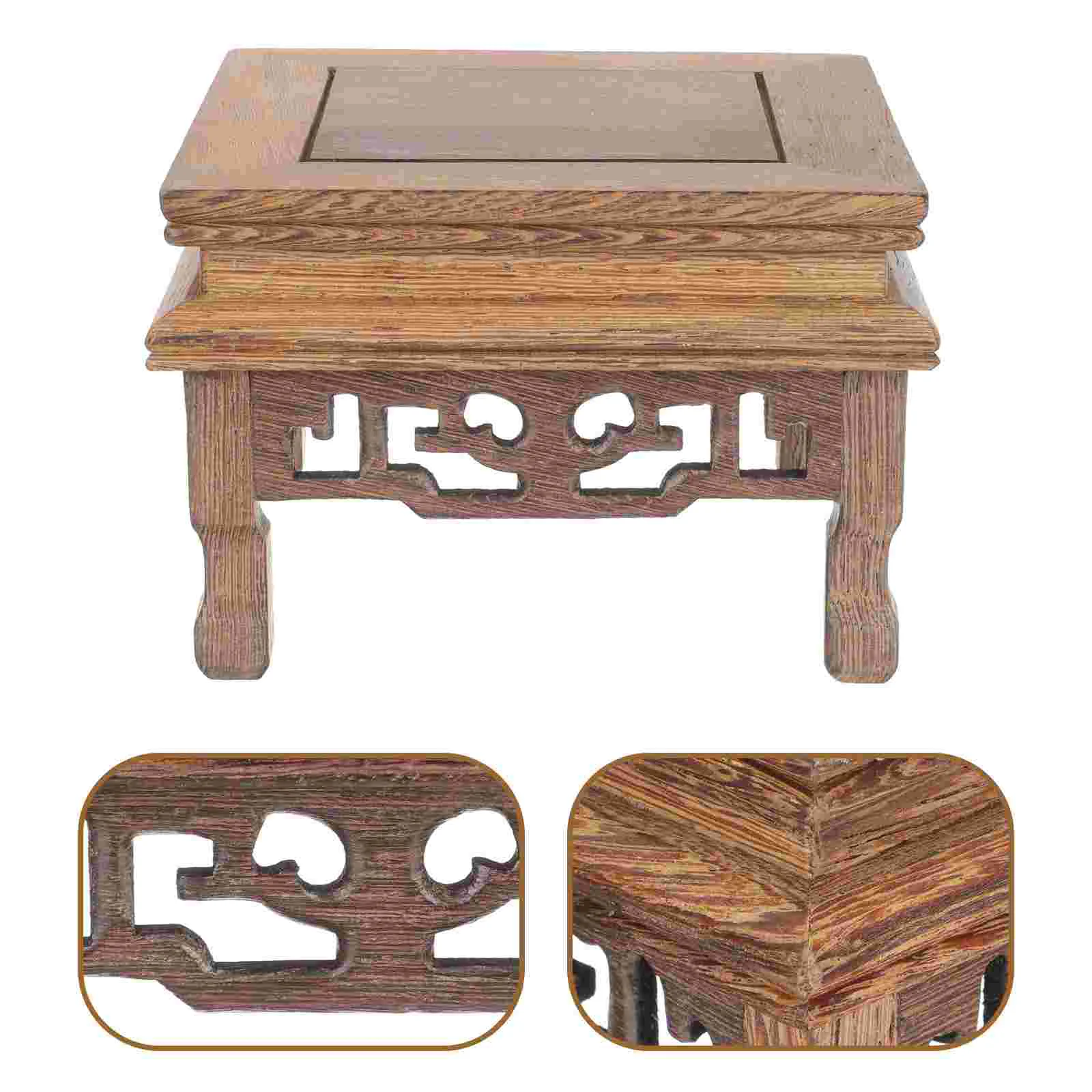 

Wooden Plant Stand Planter Rack Flowerpot Holder for Living Room Entryway