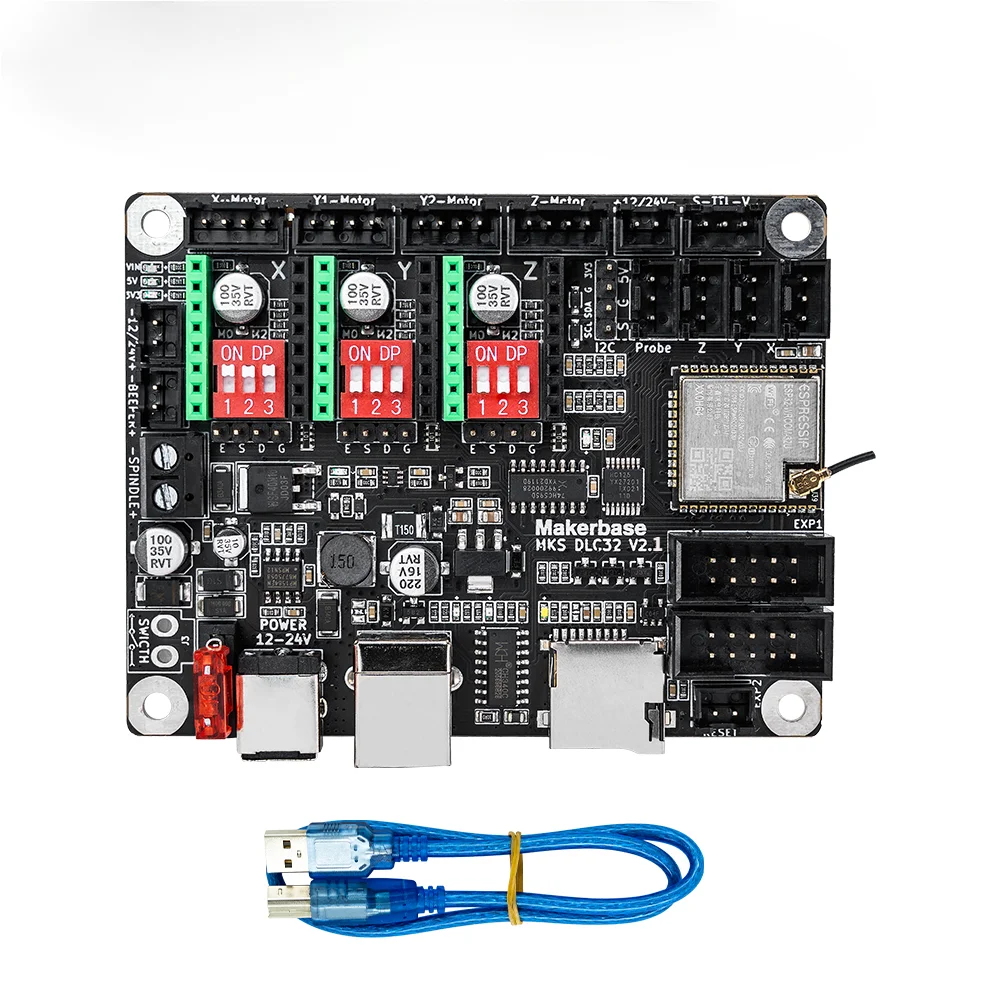 CNC  Ÿ  LCD ġ ũ, MKS DLC32 v2.1 32 Ʈ GRBL  ESP32  Ʈѷ, TS35/24