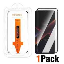 Premium HD Tempered Glass Easy Install Dust - Proof Screen Protector - Galaxy A14 5G (1Pack)