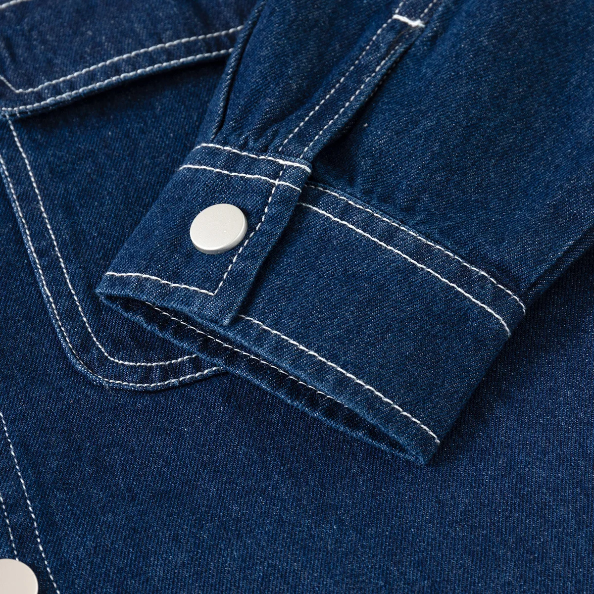 Boys Denim Shirts Teenager Kids Tops Long Sleeve Children's Clothes 130-170cm for 6-13 Years Old Kids