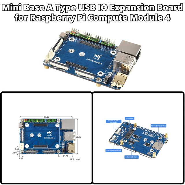 Carte d'extension d'alimentation pour Compute Module 4