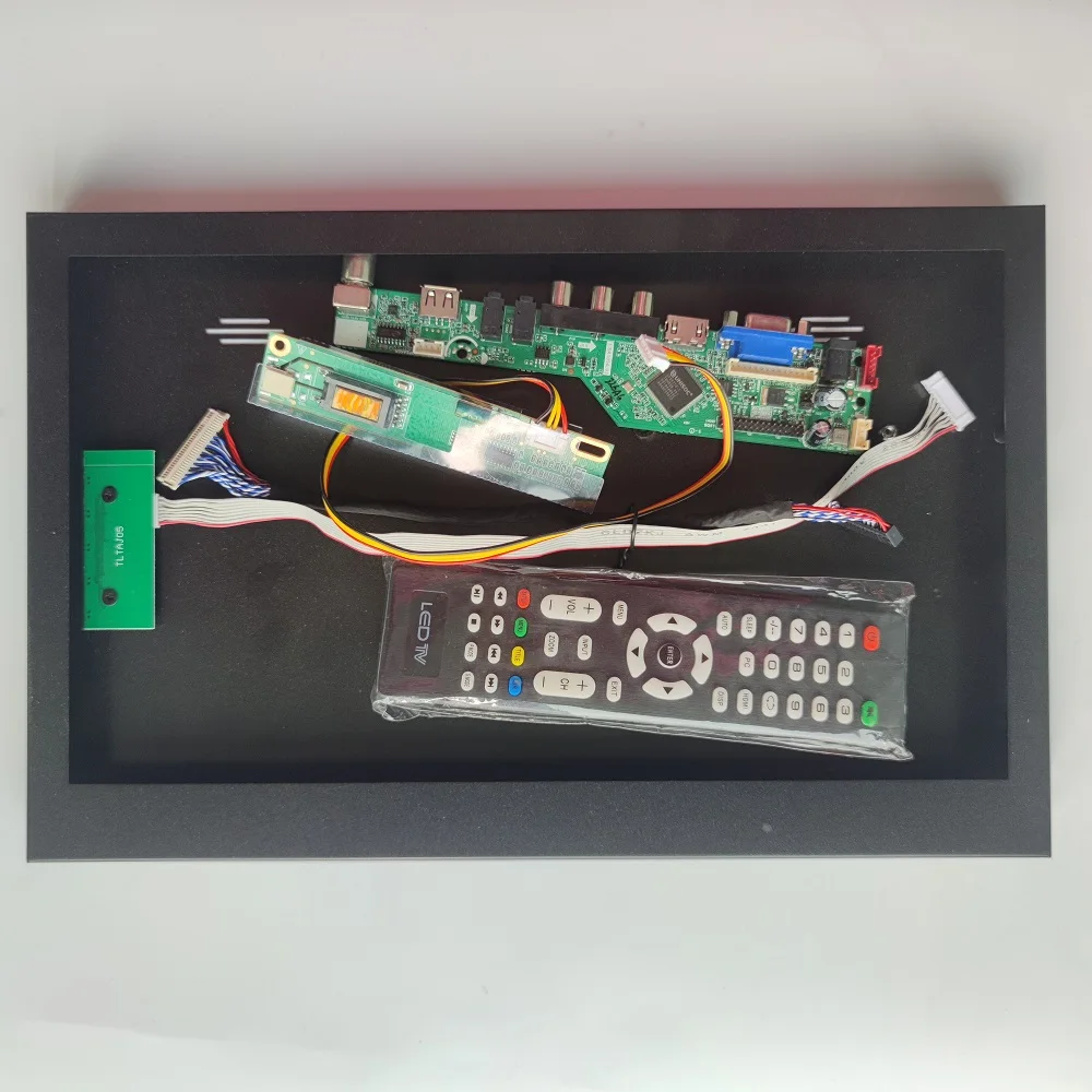 

Корпус из алюминиевого сплава для 30pin LVDS DVI VGA чехол LCD TV