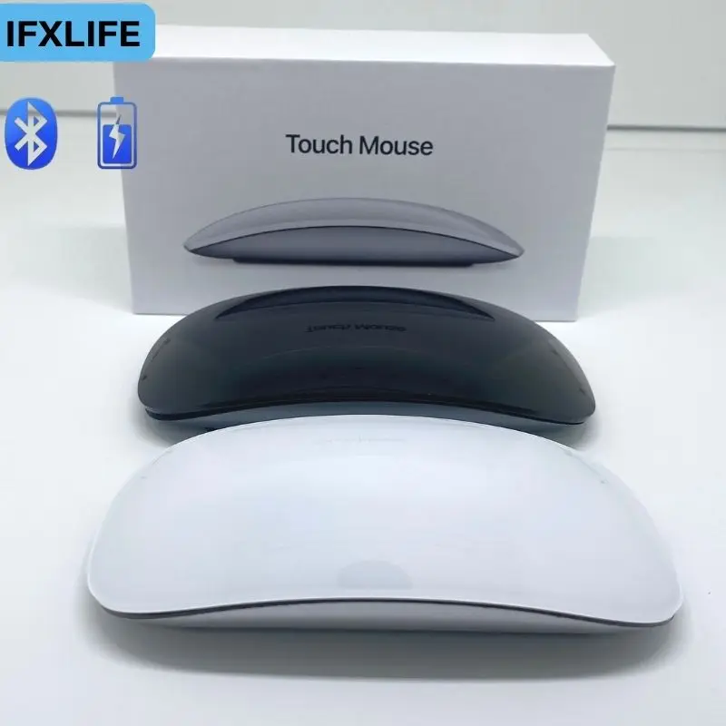 Ifxlife Mouse Bluetooth Wireless Per Apple Mac Book Macbook Air Pro Design Ergonomico Multi-Touch Bt