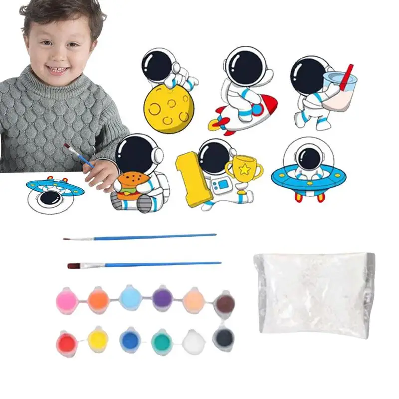 

Kids Art Plaster Plaster Painting STEM Toddler Toy Improve Hands-On Ability Boys Girls Toys For Kindergarten Classroom Early