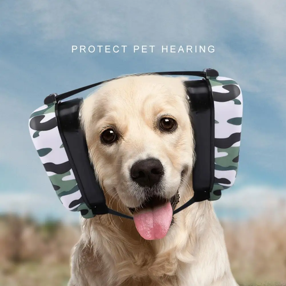 NEW Pet Dog Earmuffs Anti-noise Adjustable Headband Multifunction Head-worn Hearing Protection Supplies