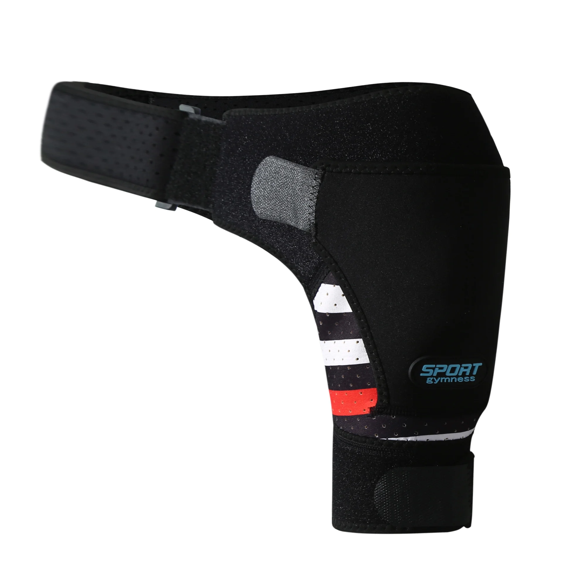 Adjustable Shoulder Support Brace with Ice Pocket - Breathable Neoprene Stability Support
