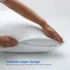 Smooth Pillow Protector 1PC 50x70cm Pillow Cover [Bed Bug Lock] 2