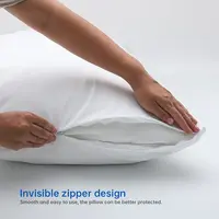 Smooth Pillow Protector 1PC 50x70cm Pillow Cover [Bed Bug Lock] 2