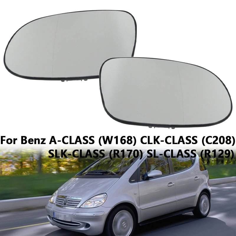 A1708100121 A1708100421 Per Mercedes-Benz A-Class (W168) Clk-Class (C208) Slk-Class (R170) Vetro A Specchio Riscaldato Grandangolare
