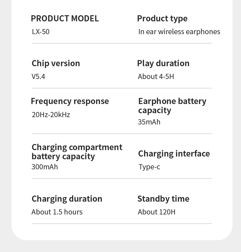 AI Translator Bluetooth 134Languages Bluetooth 5.4 Wireless Headphones Translation Earphones Waterproof Rating Long Battery Life S64a526a0bcad4797bc897f88c698be9bo