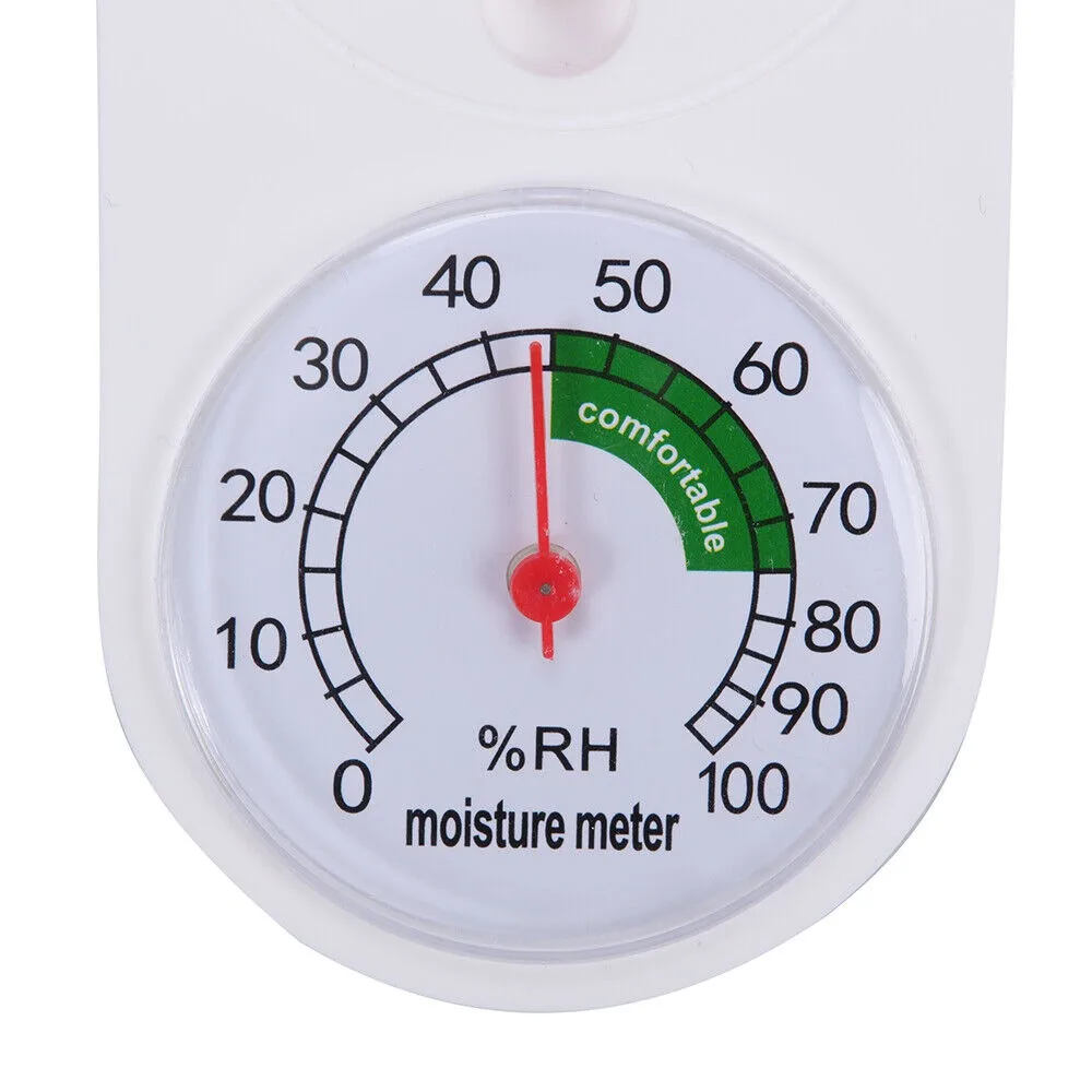 Wall Mounted Thermometer Plastic Accurate Home Humidity Meter Garden Temp Meter Indoor Outdoor