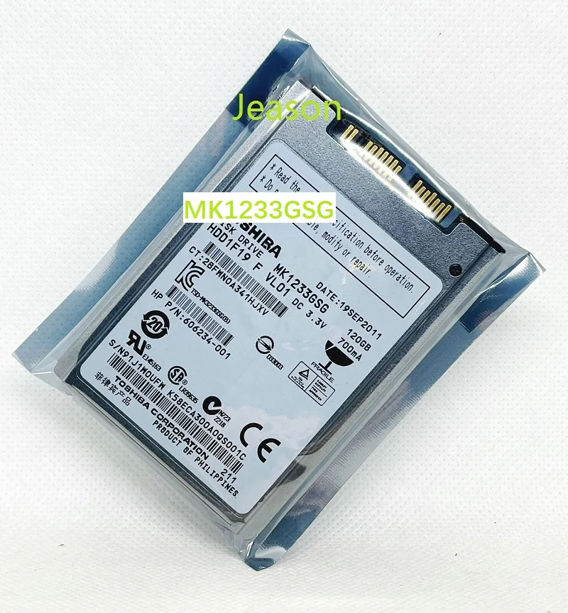 

120 GB 5400 RPM SATA 1.8" MK1233GSG Internal Hard Drive HDD