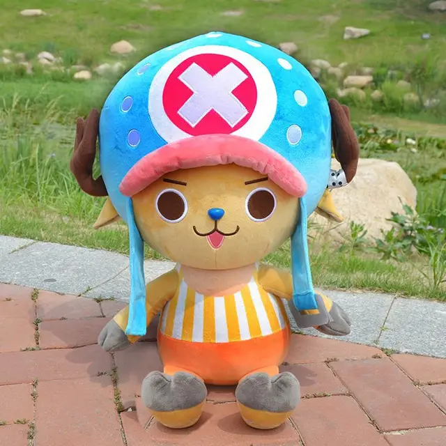 One Piece Cartoon Classic Tony Tony Chopper Kawaii Doll Large Size Plush Toy Room Decoration Toy For Children Girl Holiday Gifts