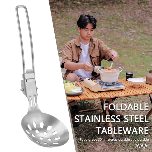 Folding Camping Cookware Utensils 4