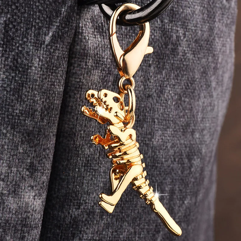 Keychain Handbag Decoration Car Key Pendant Cherry Golden Bear Keyring Backpack Jewelry Accessories Surprise Gifts