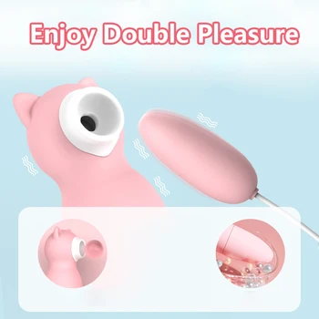 USB Plug Clitoris Stimulator Sucking Vibrator Sex Toys For Women Female Masturbator Oral Sex Nipple Sucker Adult Sexy Product 3