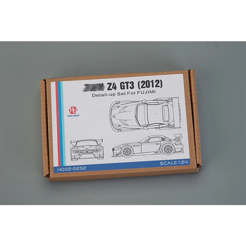 

Hobby Design 1/24 HD02-0232 Z4 GT3 2012 детализированный набор металлических моделей для модификации автомобиля для F (125688)(PE + металлические детали)