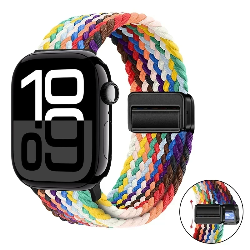 Magnetic Braided Nylon Loop Strap