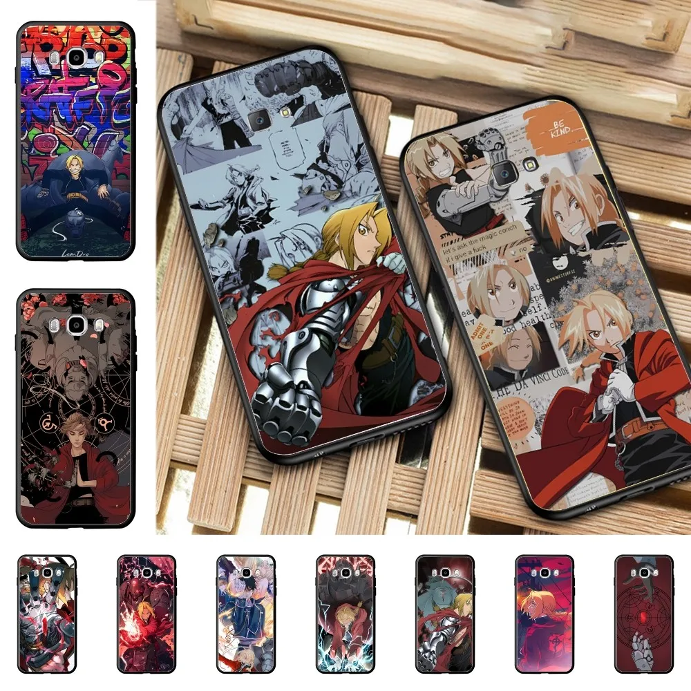 

Anime Fullmetal Alchemist Phone Case For Samsung J 7 plus 7core J7 neo J6 plus prime J6 J4 J5 Mobile Cover