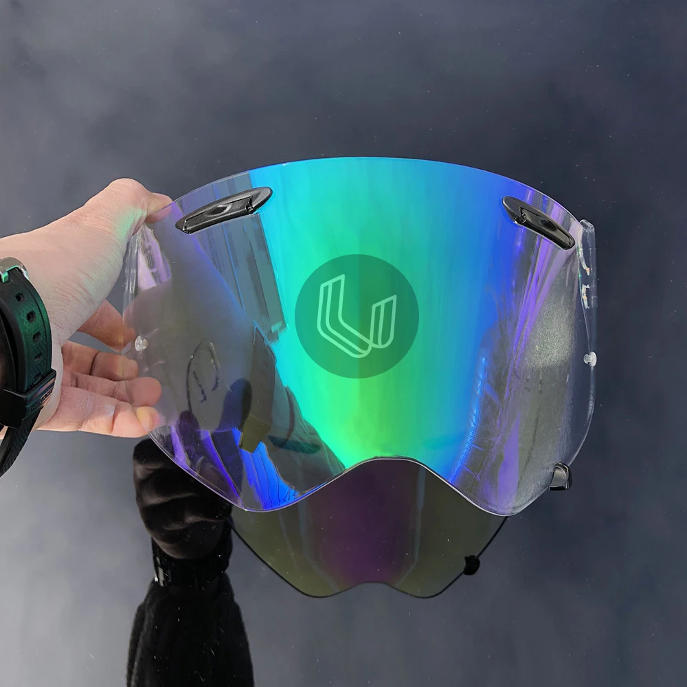 Visière De Protection Transparente Pour Casque De Football Américain, Modèle Revo