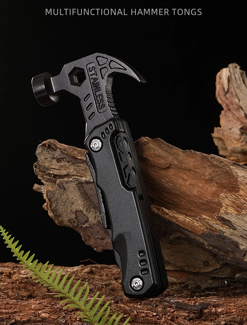 Description Picture 3 of itemOutdoor Multi-functional Claw Hammer Vehicle Safety Folding Hammer Broken Window Escape Hammer Woodworking Hammer Camping Tool