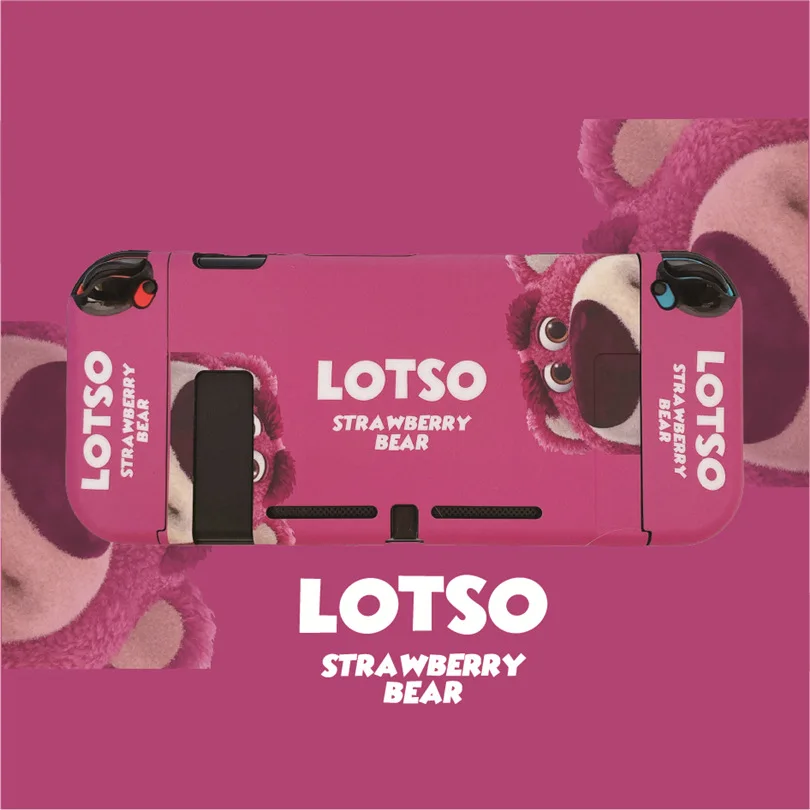 

Мультяшный мягкий чехол Lotso IMD Для Nintendo Switch защитный чехол для консоли NS игровые аксессуары