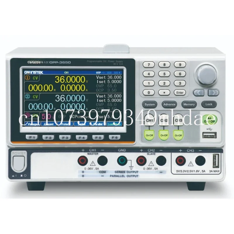 

GPP-6030 трехканальный программируемый источник питания постоянного тока