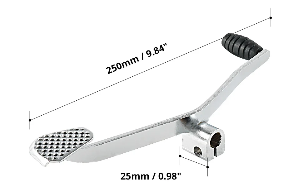 Motorrad Schalthebel Schalthebel Pedal für Honda C100 C102 CA100 CA102 C110 Z50A CL70 CL90L CS90 CT70 CA100 – Detail 6