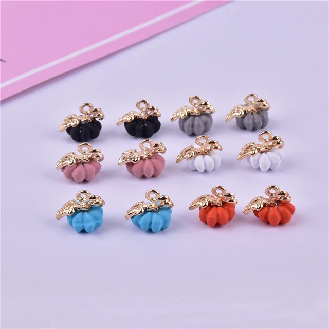 10pcs Cake Charm For Jewelry Making Bulk Craft Supplies Enamel Food Earring  Charms Pendants Accessories Metal Materials - Charms - AliExpress