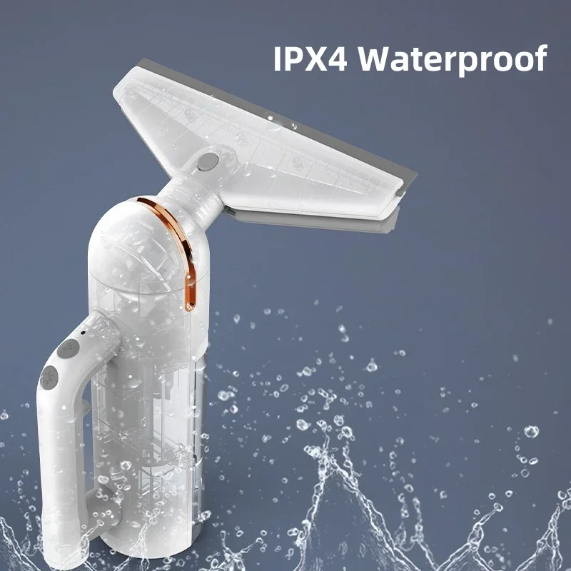 Electric glass cleaner K611 wireless handheld wiper glass scraper kitchen cleaning tool household car wiper mini Window cleaning 5