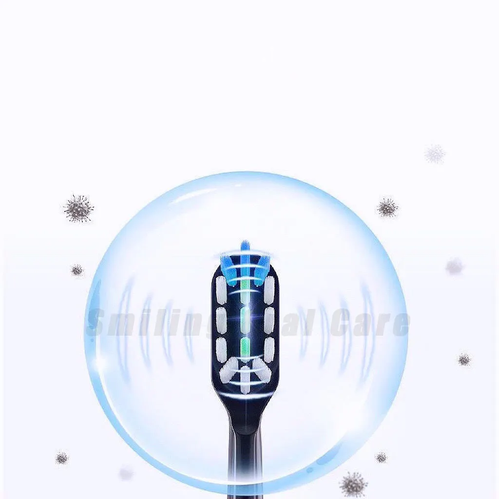 Realme Replacement Brush Heads for realme M1/RMH2012/RTX2102/M2 Electric Toothbrush Heads DuPont Bristle Brush Heads Nozzles 2