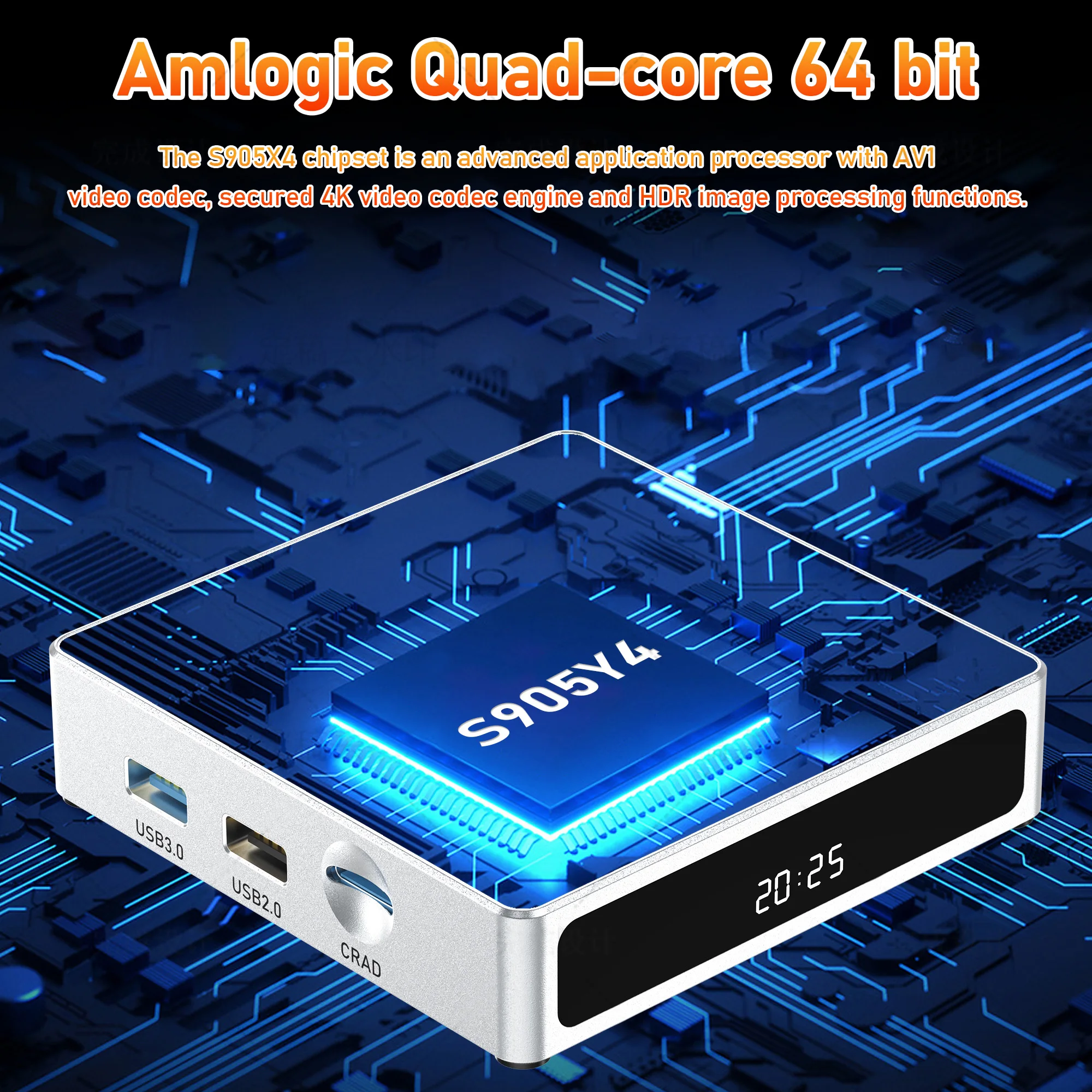 2025 New IMETBOX M6 TV Box 4GB 64GB with Vioce Control Wifi 6 8k