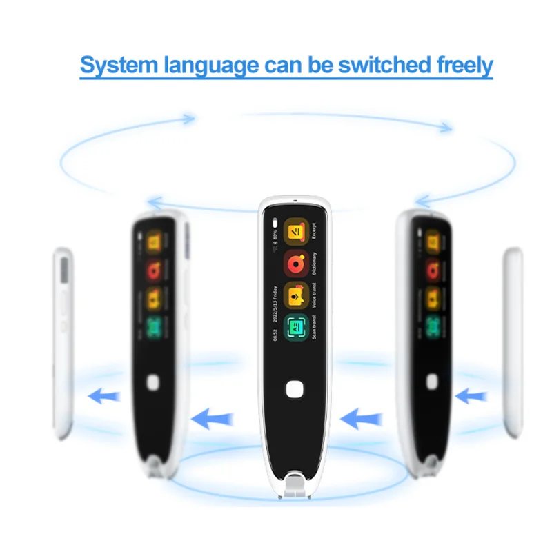 

Portable Smart 112 Language Travel Translator Pen Multifunction Offline Translation Real Time Language Translator Reading Pen