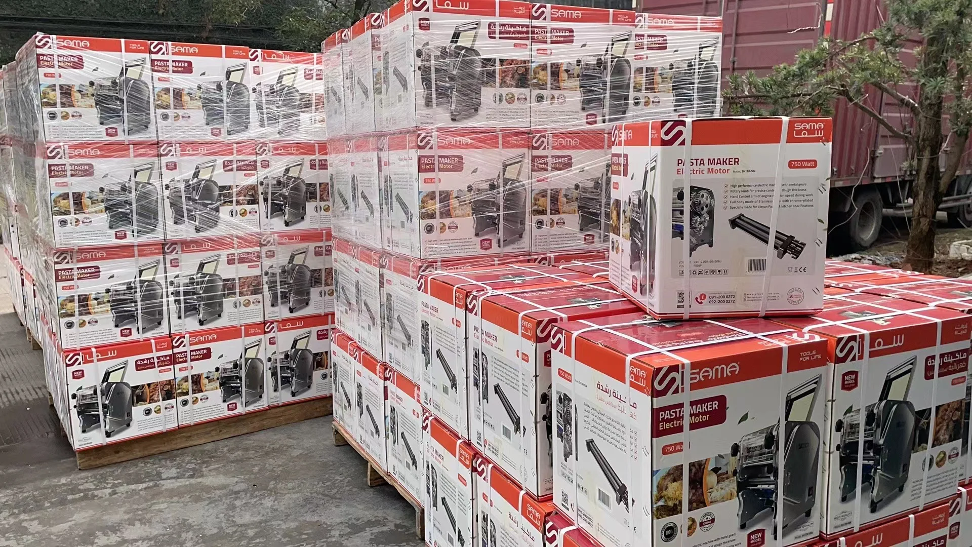 Description Picture 5 of item2023 New 220V Electric Noodle Machine No-knife Noodle Pressing Machine Dumpling Wonton Wrappers Automatic Pasta Maker Machine