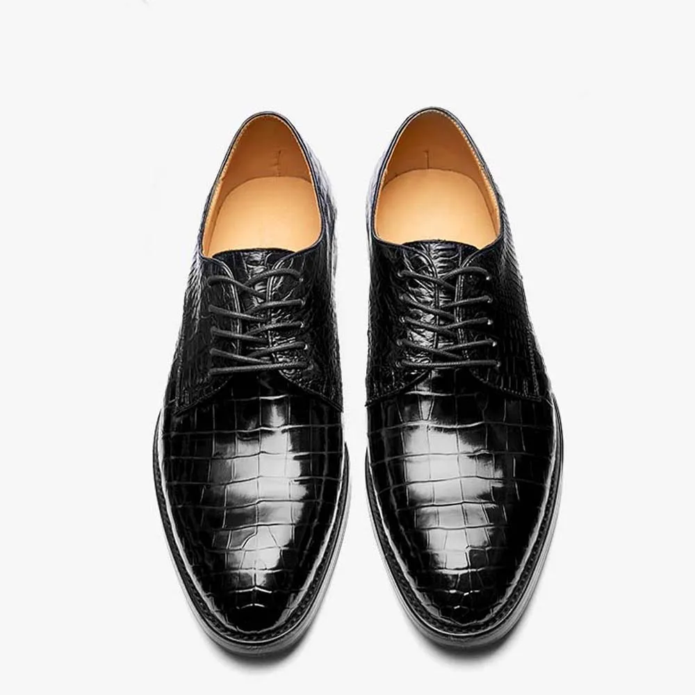 Рисунок 2 - Мужские туфли gete из крокодиловой кожи