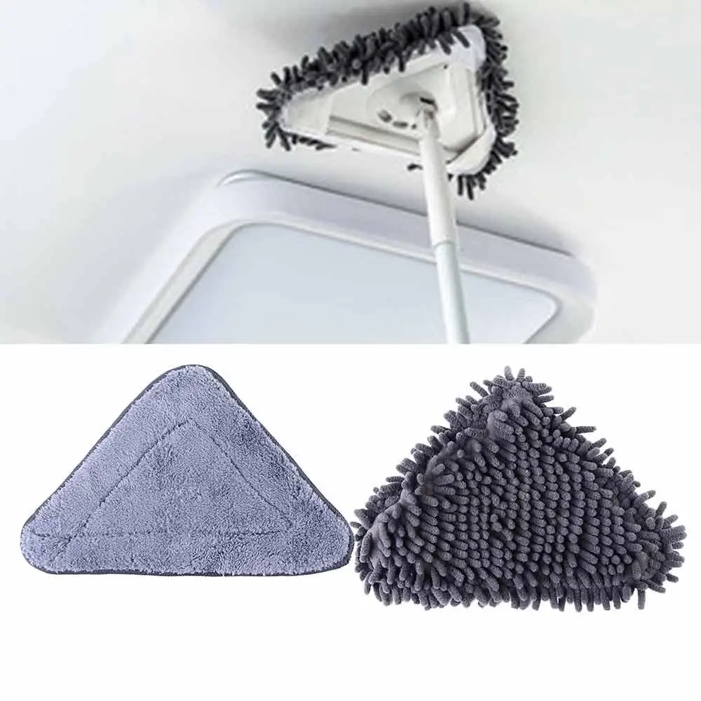 MultifunctionalFlatMicrofiberReplacementTriangleRagMopHeadDust