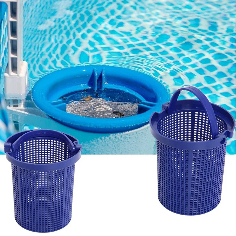 2 Pack Pool Strainer Basket Parts Accessories For Dura-Glass II,Maxi-Glass II,Dyna-Glas Max Pro, Pool Skimmer Strainer Baskets