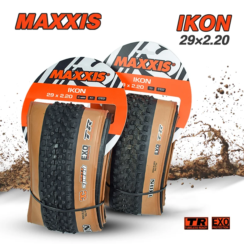 NEW Maxxis Ikon EXO/TR 29x2.2 tubeless Mountain tire 