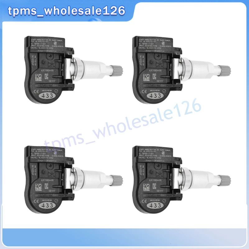 2018    ׷ üŰ ڵ Ÿ̾ з  ý, 68252495AB, TPMS, 433MHZ 68252495AA, 4 