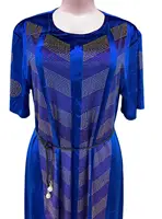 New Style African Women's Clothing Dashiki Abaya Fashion Velvet Fabrics Hot Drilling Loose Dress Free Size One Piece 3