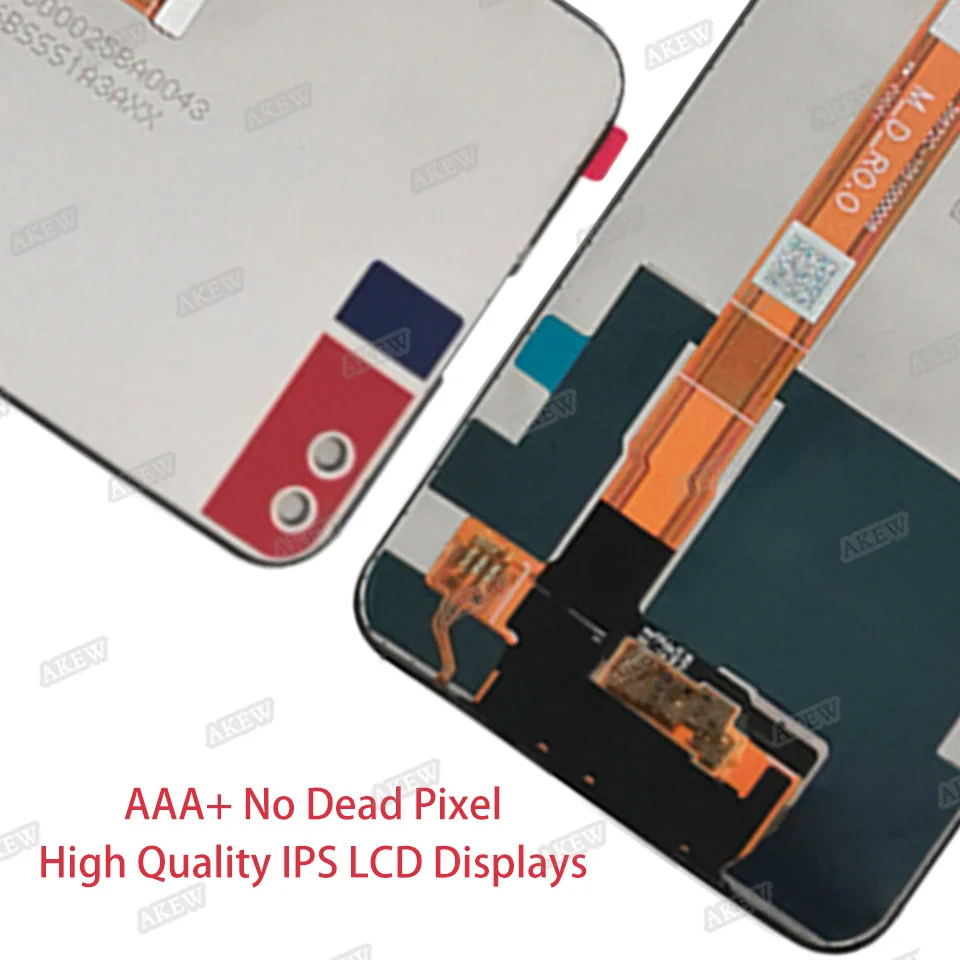 Oppo Realme X3 용 오리지널 LCD 디스플레이, 슈퍼 줌 터치 스크린, RMX2142 RMX2081 RMX2086 디지타이저 어셈블리 교체, 6.6 인치