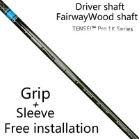 New Golf Shaft TENSEI Pro 1K Blue Golf Drivers Shaft Wood Shaft SR/R/S Flex Graphite Shaft Free assembly sleeve and grip 1