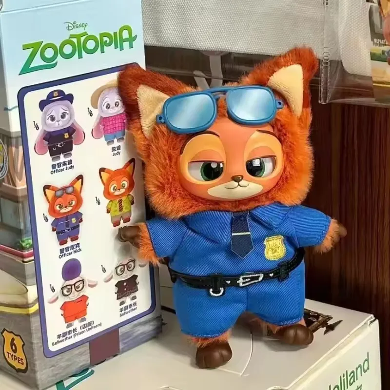 Original Zootopia Blind Box, Nice Nick Judy Action Figure, Plush