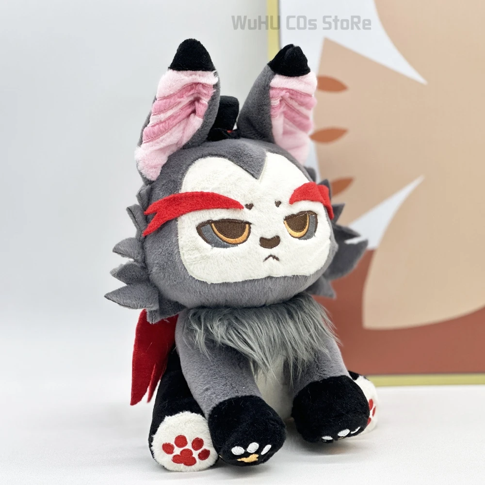 Husk Cosplay Costume Uniform Hazbin Cosplay Hotel Husk Halloween Party Cosplay Costume Black Outfits With Hat Ears Eyebrows Prop 17