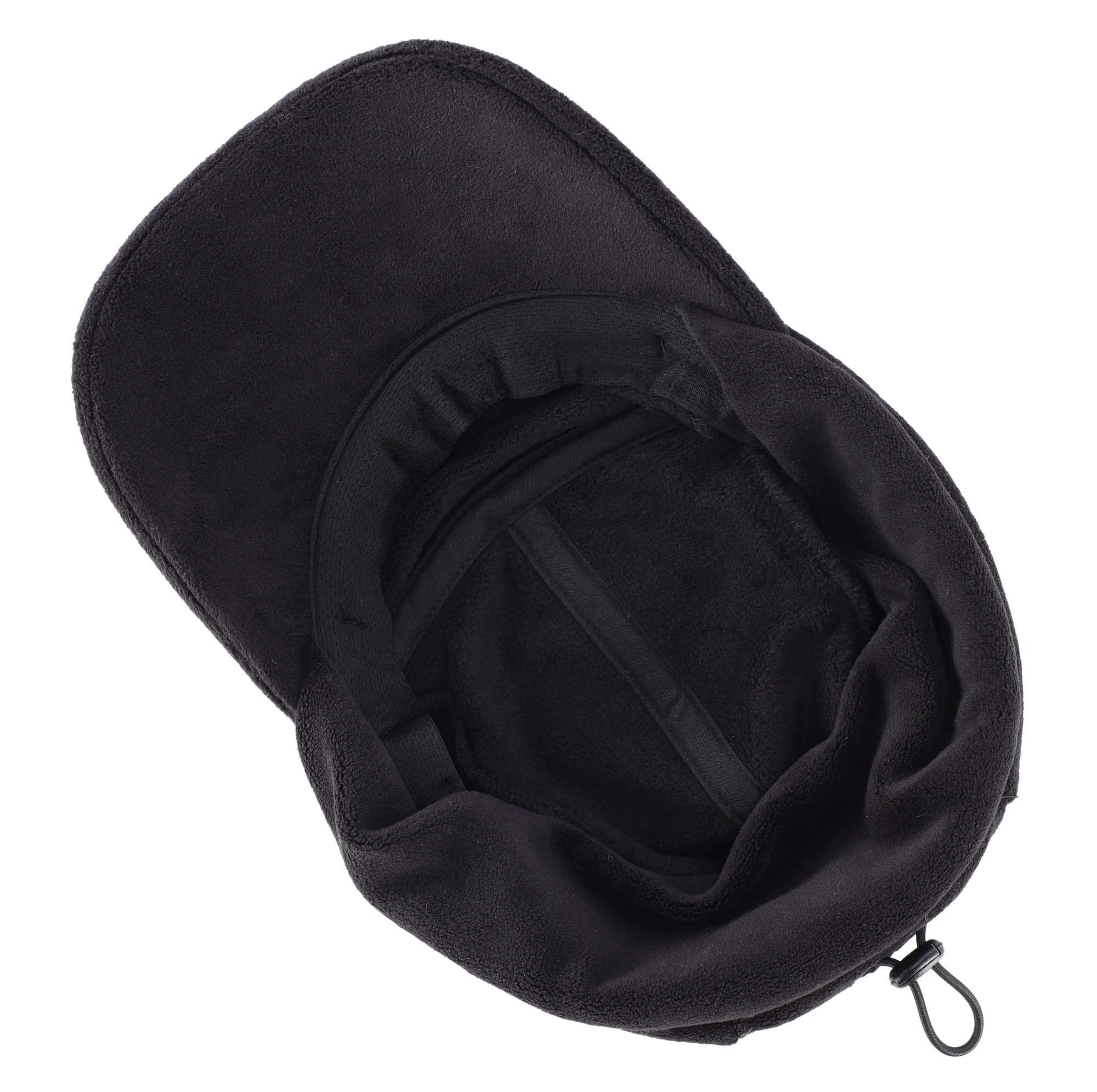 Connectyle Fleece Winter-Baseballmütze mit umklappbarem Ohrenwärmer, reflektierende Outdoor-Schädelmütze für Damen, Pferdeschwanz-Loch-Mütze – Detail 12